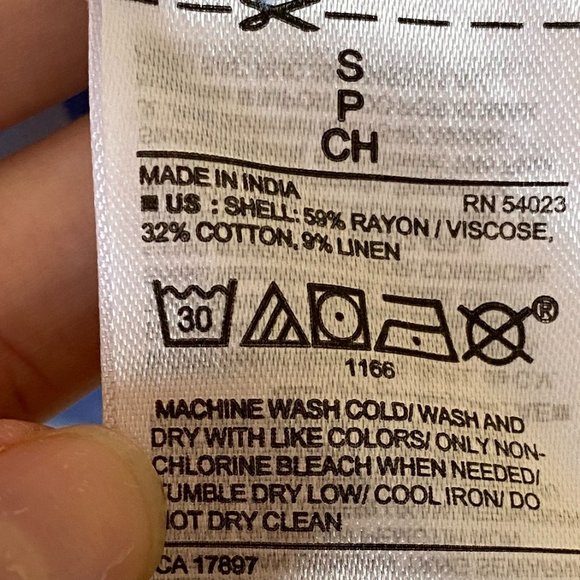 Old Navy Striped Off the Shoulder 3/4 Sleeve Top - Picture 6 of 7